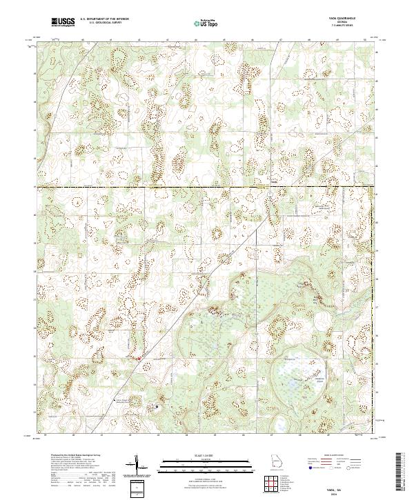 USGS Topographic Map – Vada