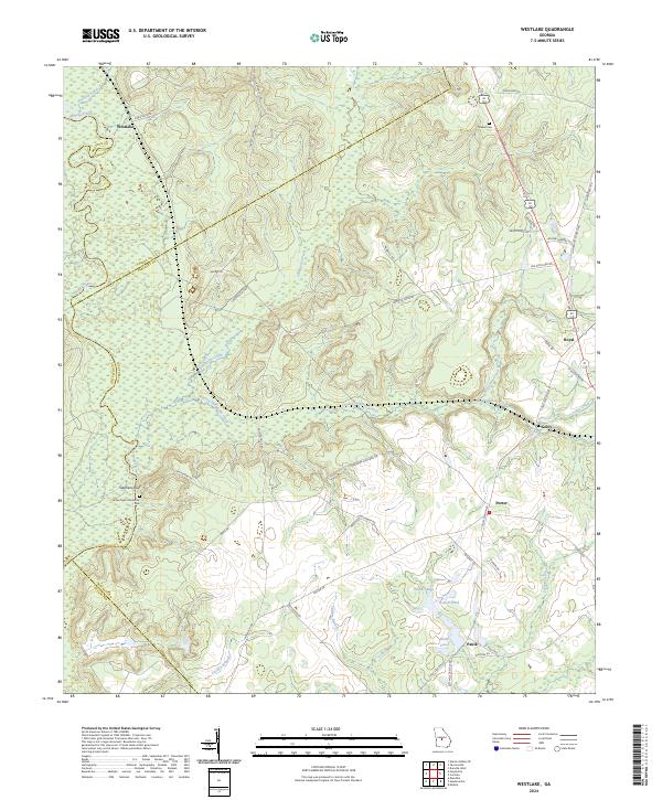 USGS Topographic Map – Westlake