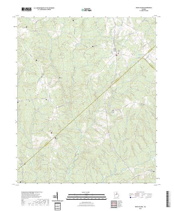 USGS Topographic Map – White Plains