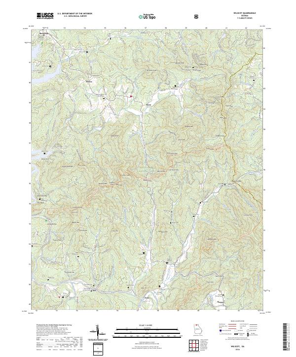 USGS Topographic Map – Wilscot