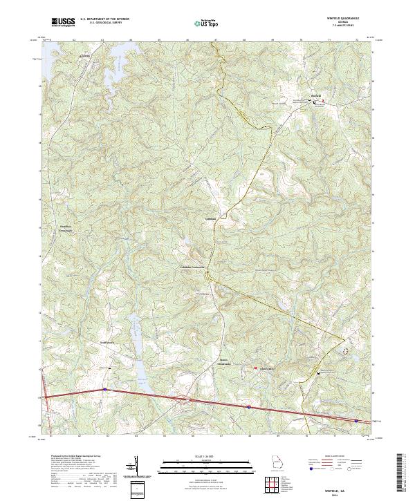 USGS Topographic Map – Winfield
