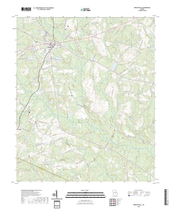 USGS Topographic Map – Wrightsville