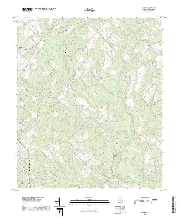 USGS Topographic Map – Yonkers