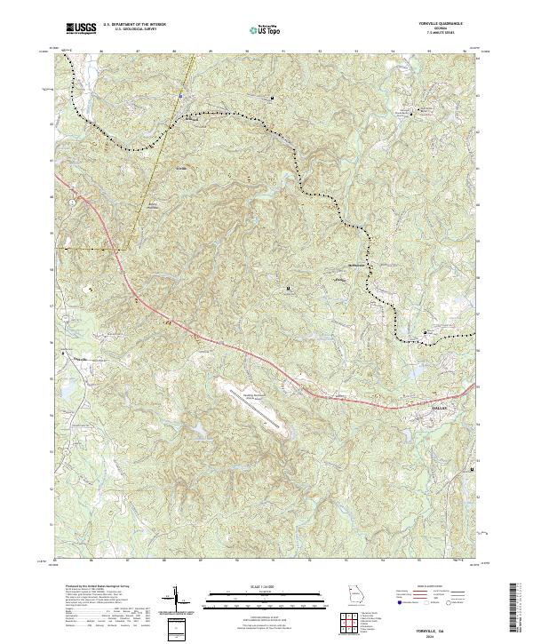 USGS Topographic Map – Yorkville