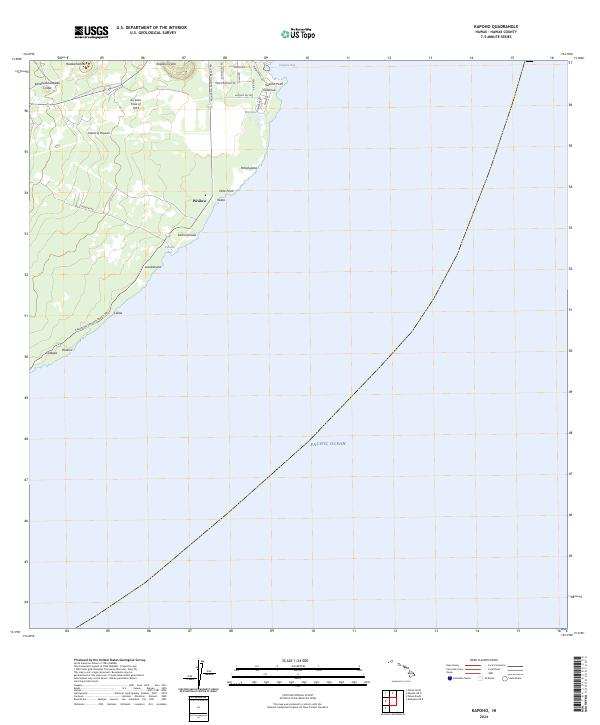 USGS Topographic Map – Kapoho