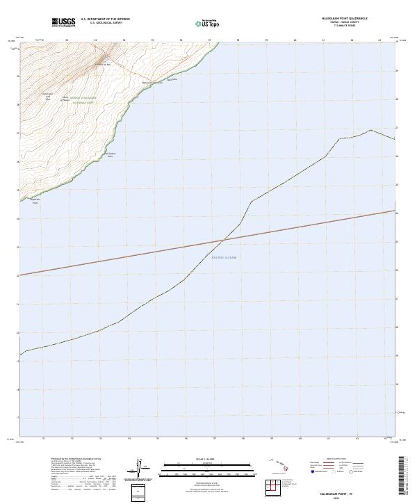 USGS Topographic Map – Naliikakani Point