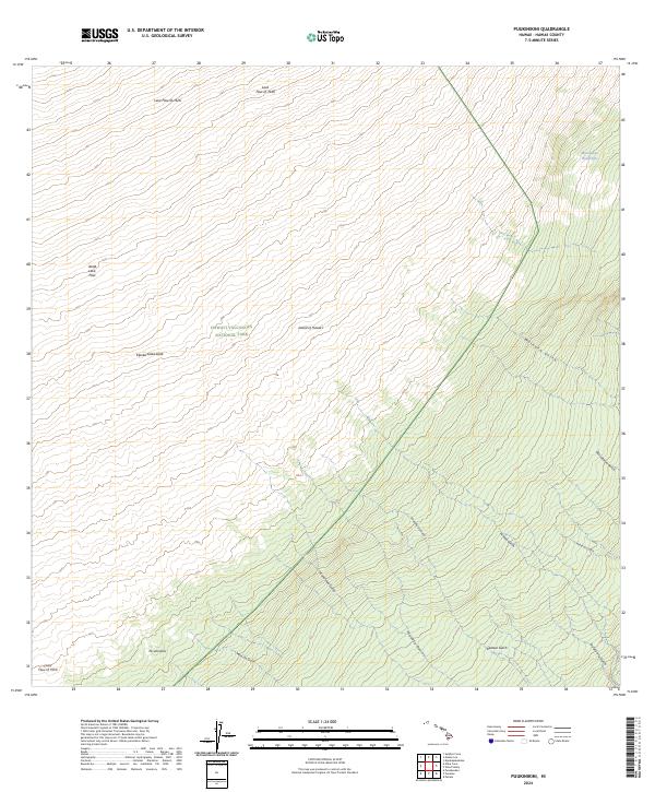 USGS Topographic Map – Puukinikini