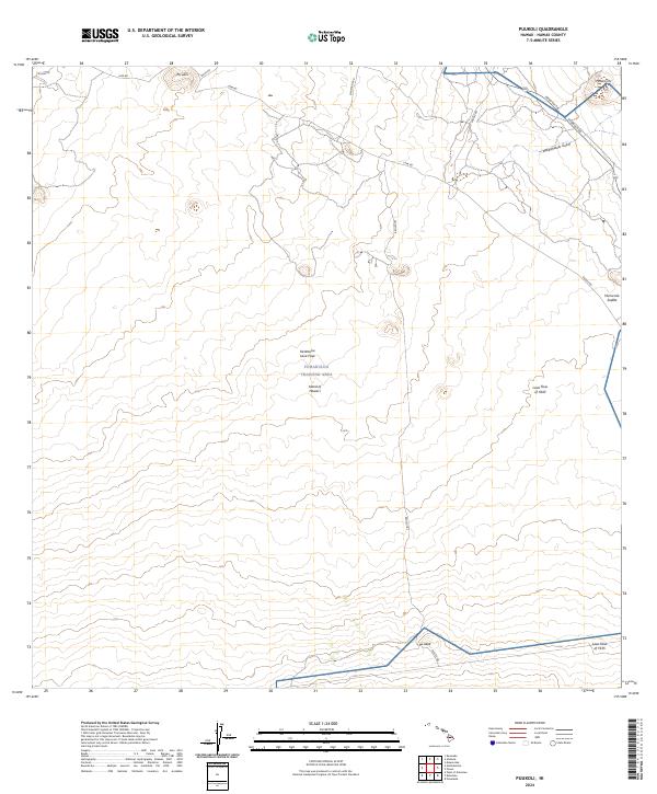 2024 Map of Puukoli, 2024 Print