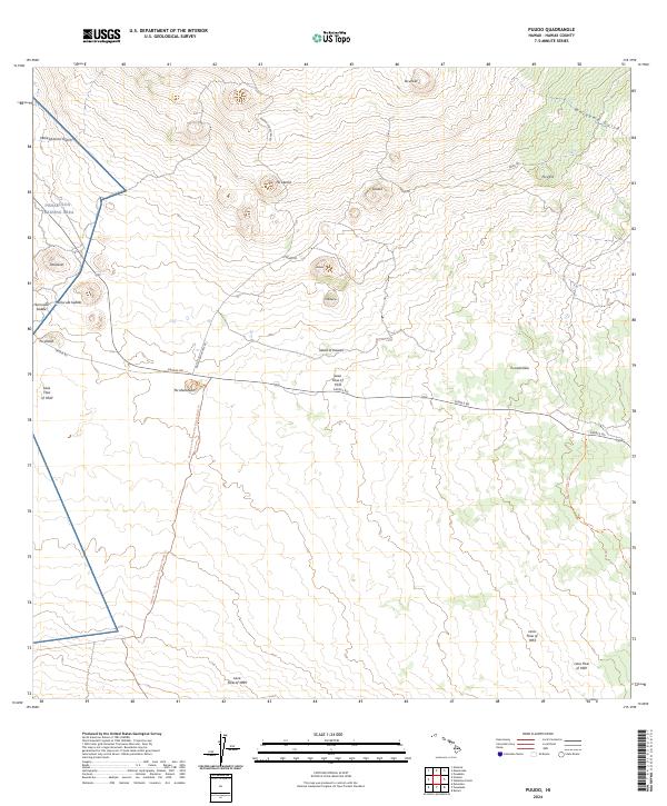 USGS Topographic Map – Puuoo