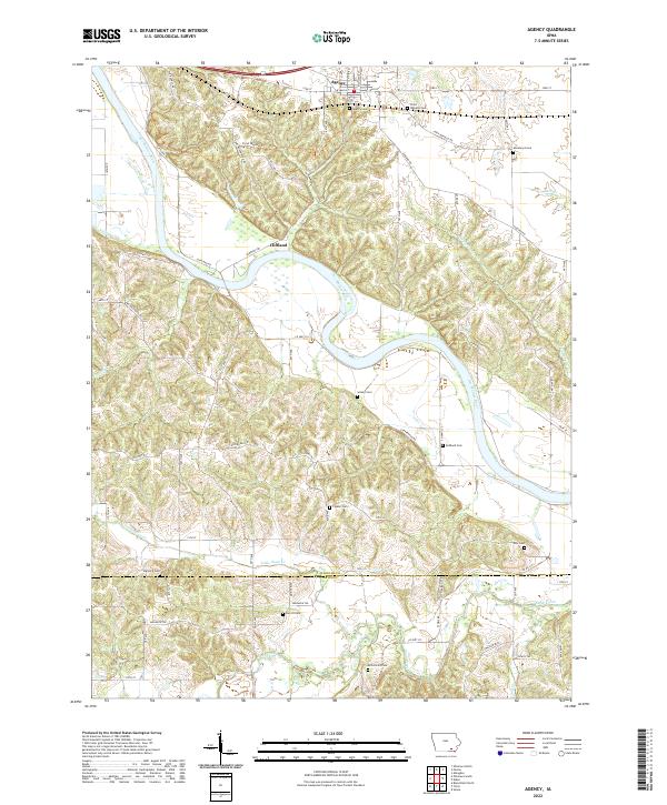 USGS Topographic Map – Agency