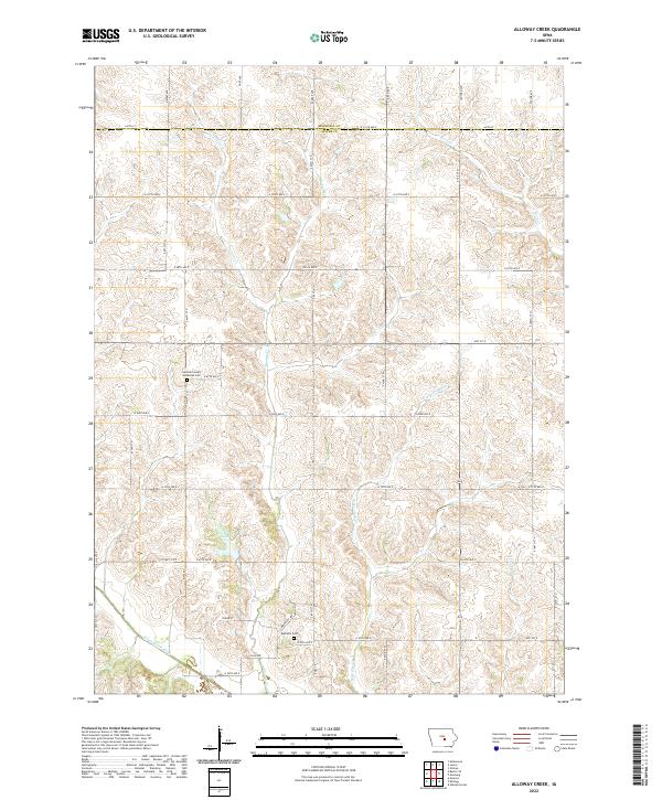 USGS Topographic Map – Alloway Creek