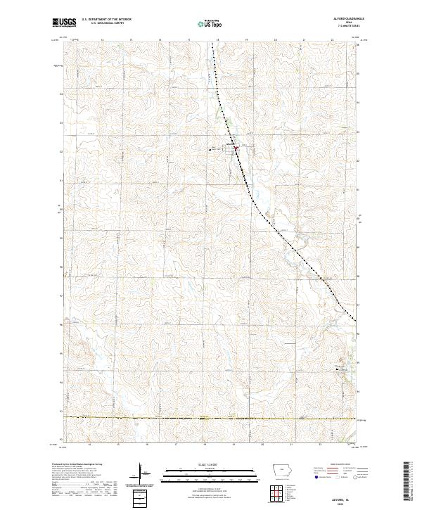 USGS Topographic Map – Alvord
