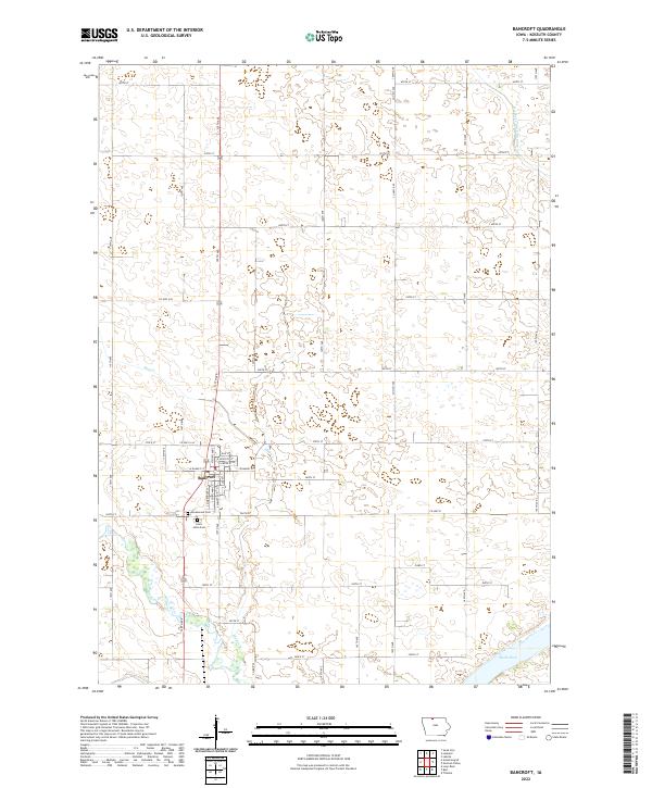 USGS Topographic Map – Bancroft
