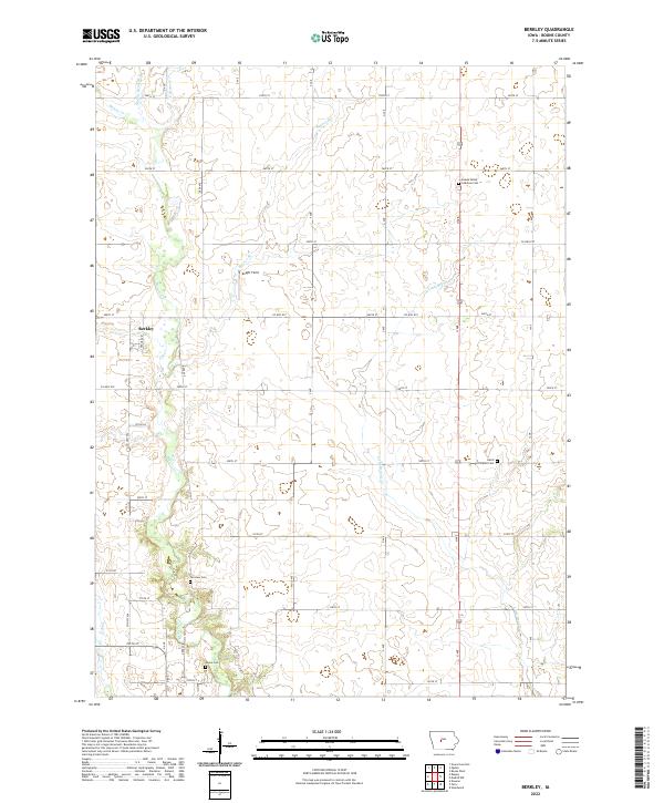 USGS Topographic Map – Berkley
