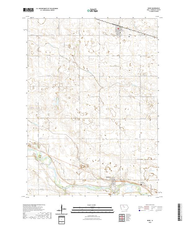 USGS Topographic Map – Bode