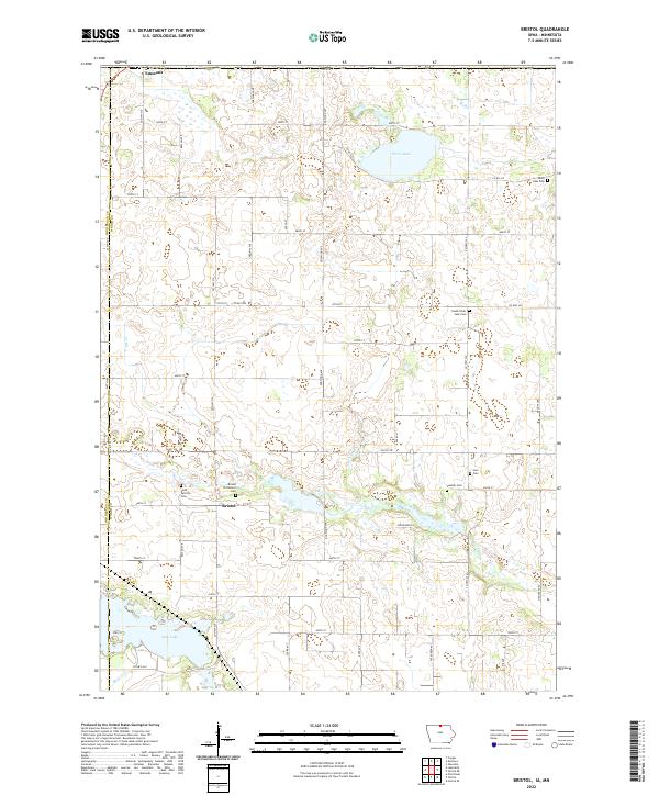 USGS Topographic Map – Bristol