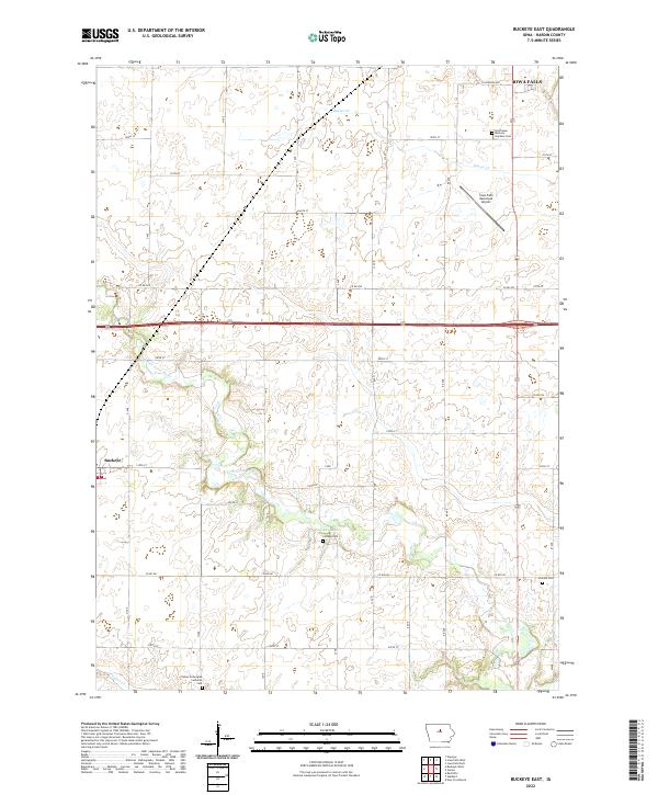 USGS Topographic Map – Buckeye East
