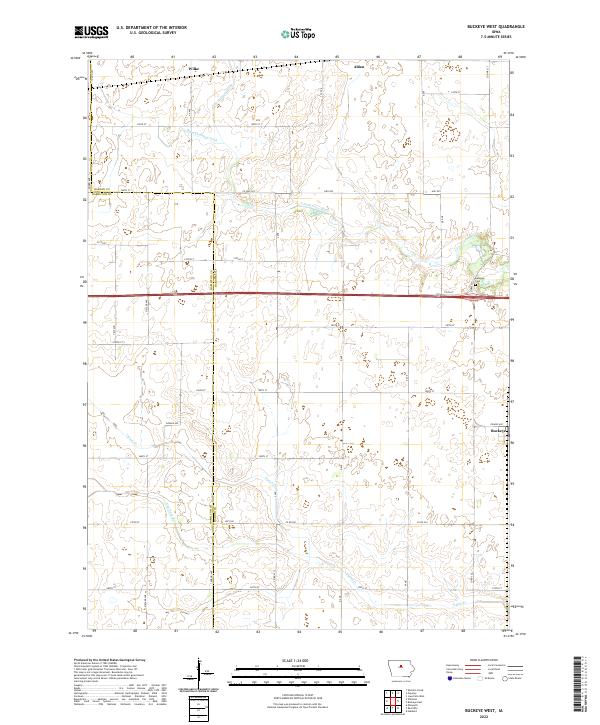 USGS Topographic Map – Buckeye West