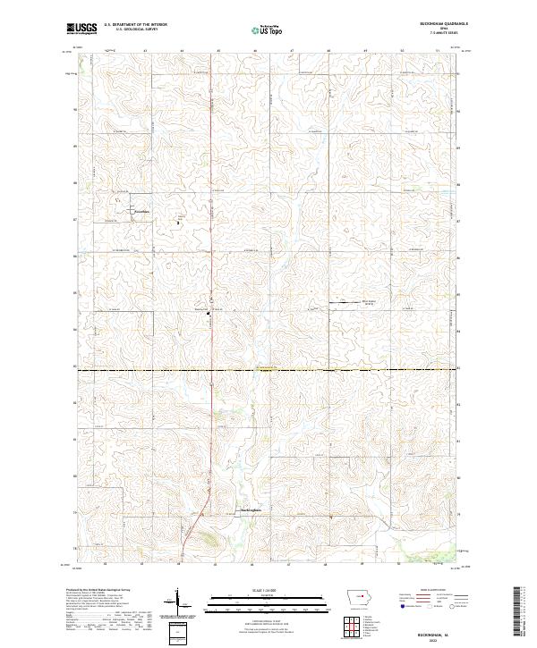 USGS Topographic Map – Buckingham