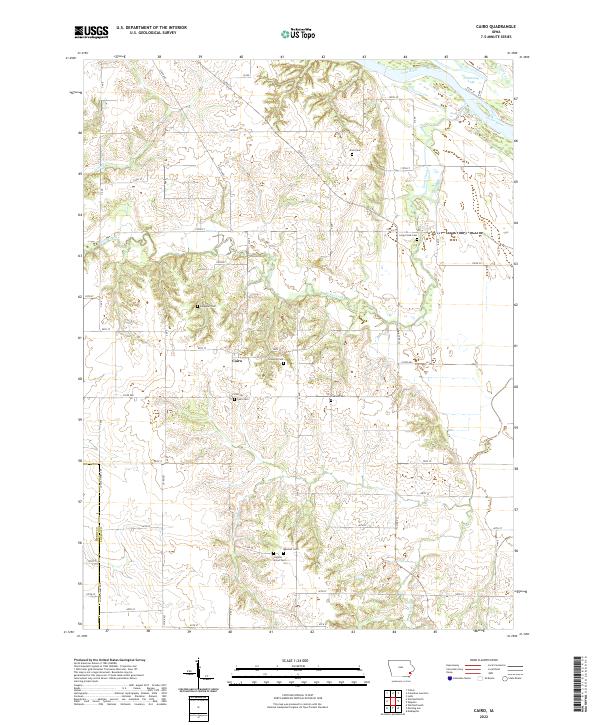 USGS Topographic Map – Cairo