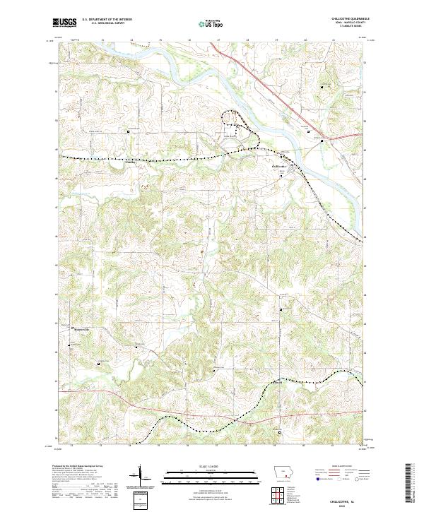 USGS Topographic Map – Chillicothe