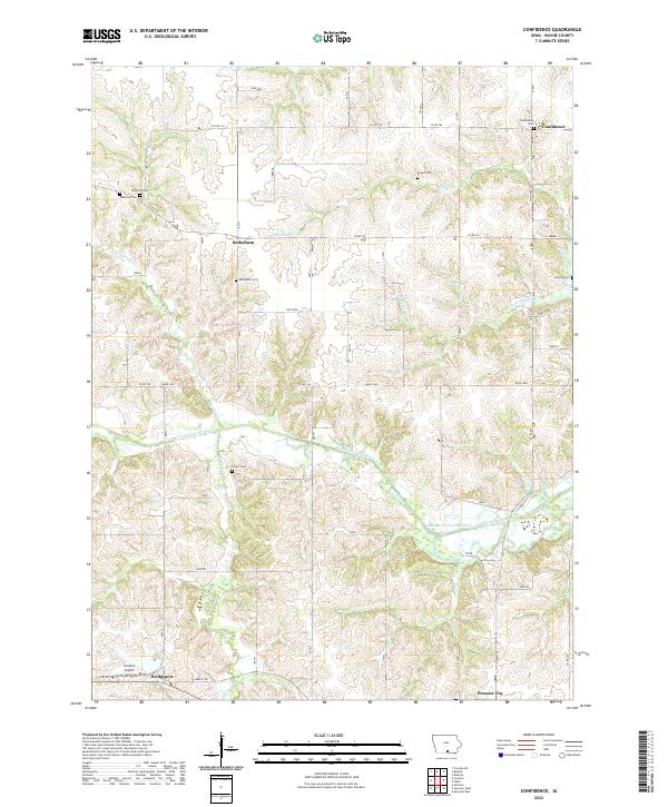 USGS Topographic Map – Confidence