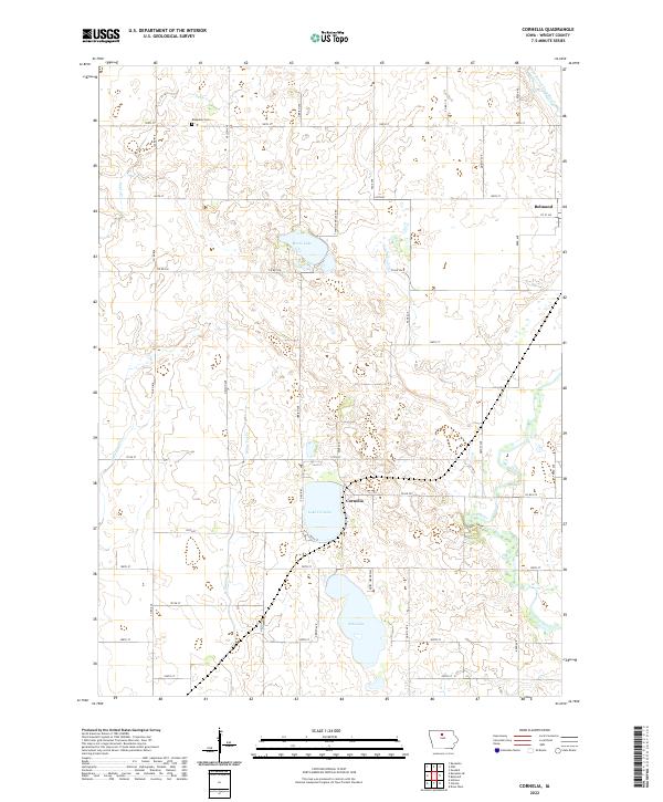 USGS Topographic Map – Cornelia