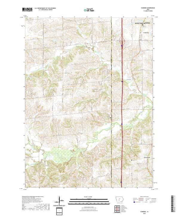 USGS Topographic Map – Cumming