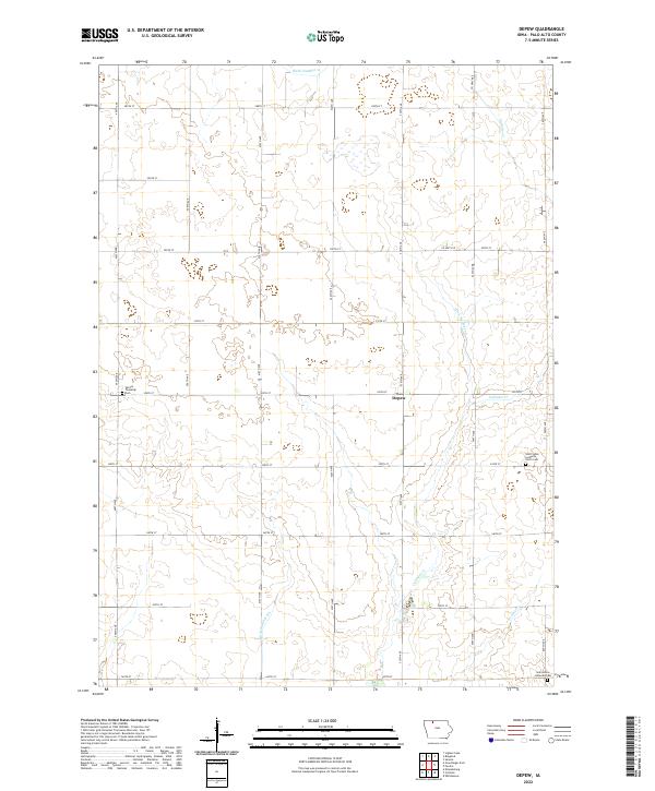 USGS Topographic Map – Depew