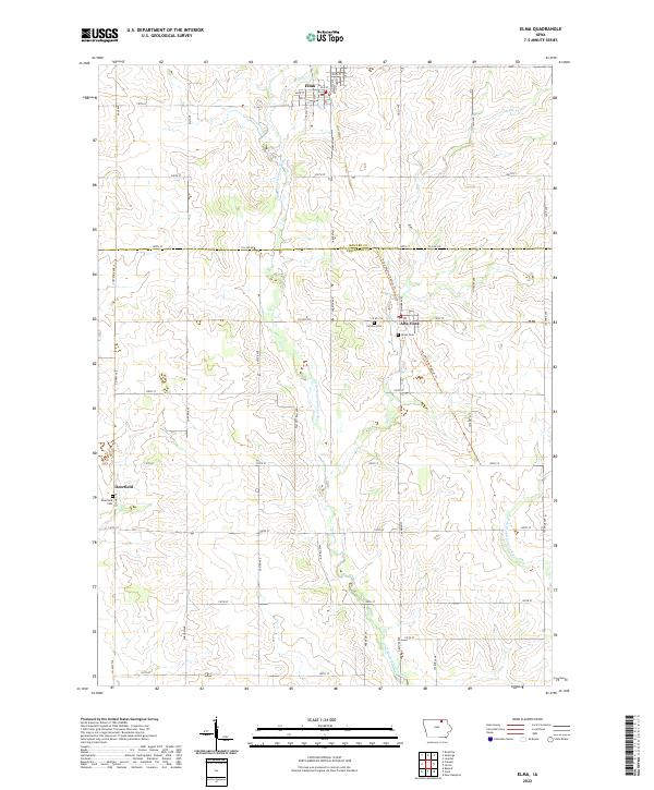 USGS Topographic Map – Elma