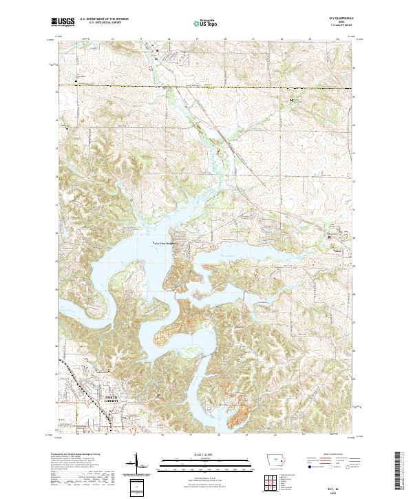 USGS Topographic Map – Ely