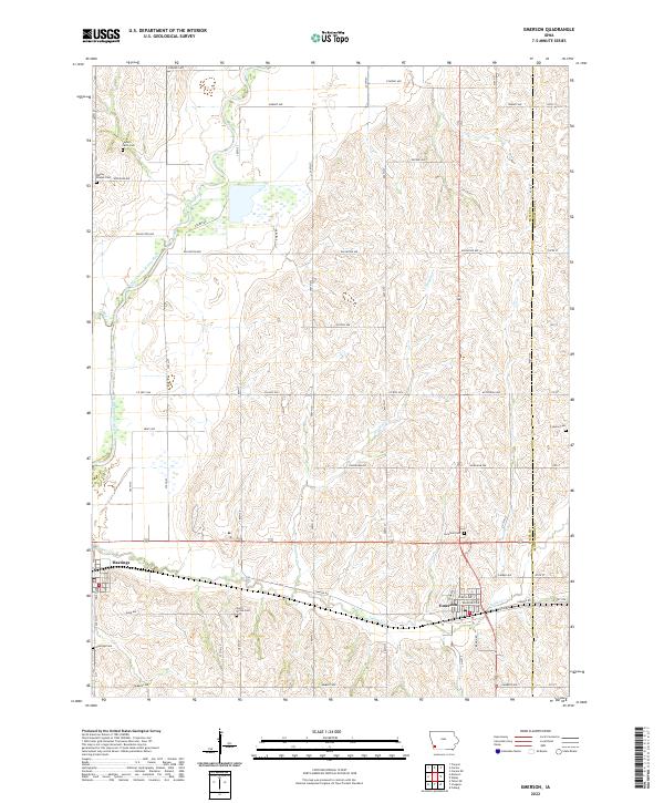 USGS Topographic Map – Emerson