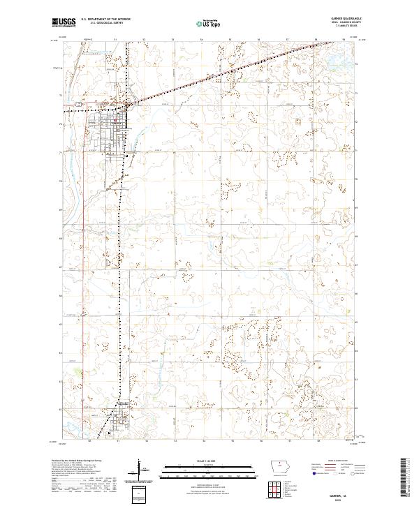 USGS Topographic Map – Garner