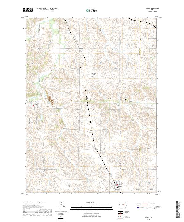 USGS Topographic Map – Gilman