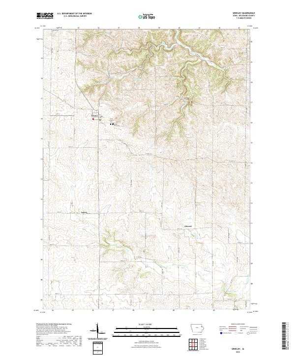 USGS Topographic Map – Greeley