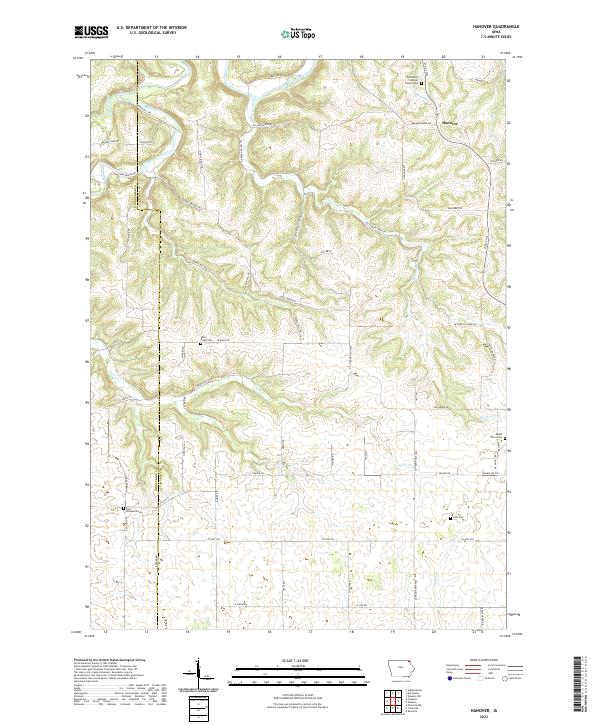 USGS Topographic Map – Hanover