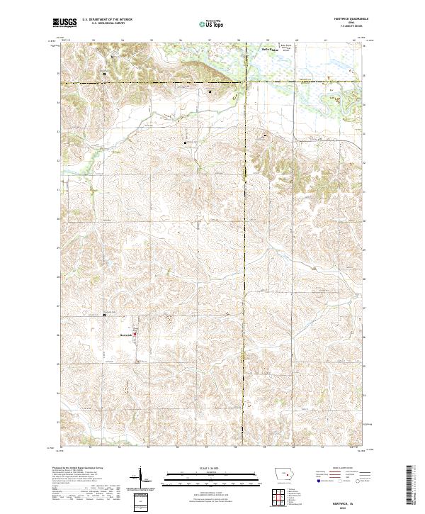 USGS Topographic Map – Hartwick