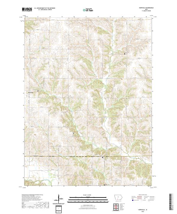 USGS Topographic Map – Hopeville