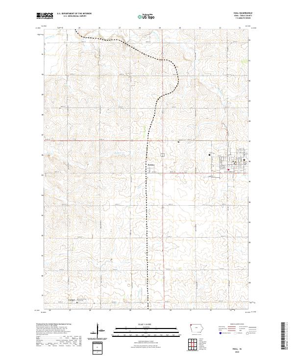 USGS Topographic Map – Hull