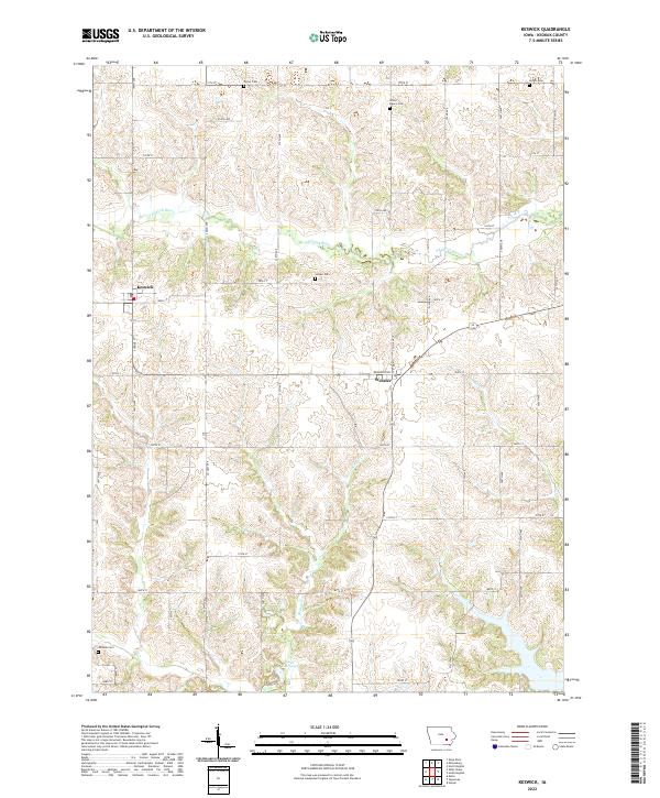 USGS Topographic Map – Keswick