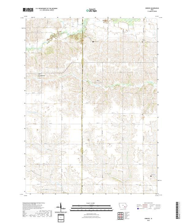 USGS Topographic Map – Kinross