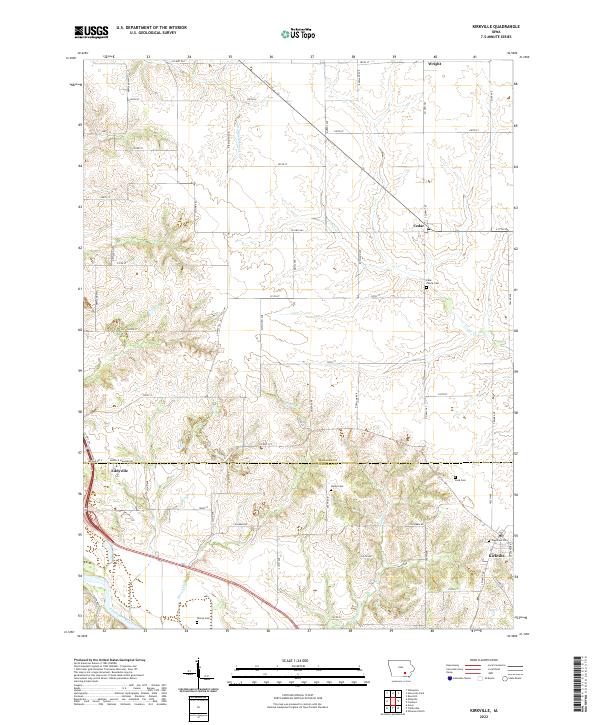 USGS Topographic Map – Kirkville