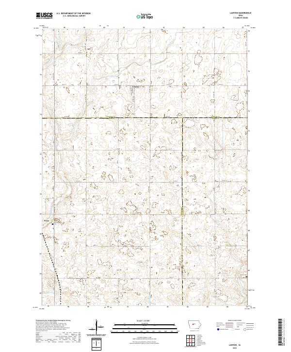 USGS Topographic Map – Lanyon