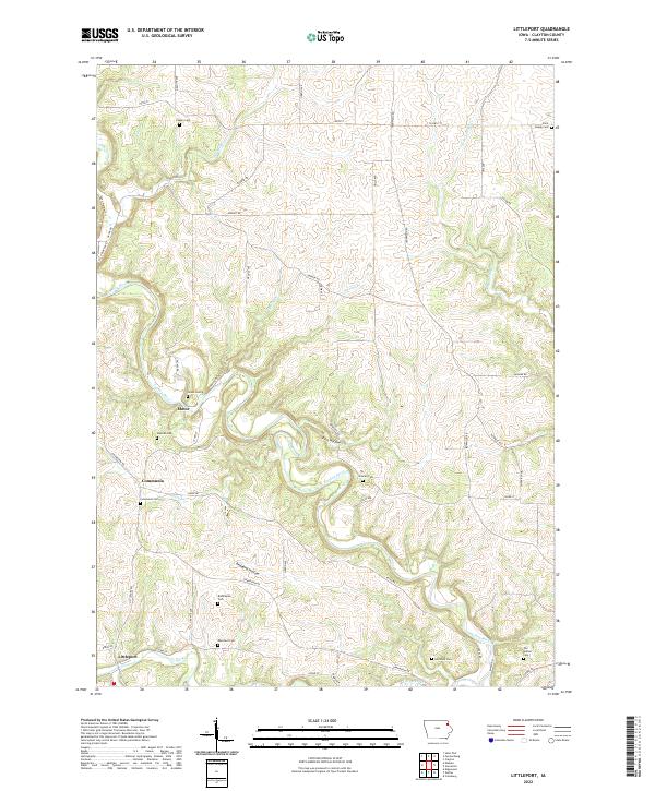 USGS Topographic Map – Littleport