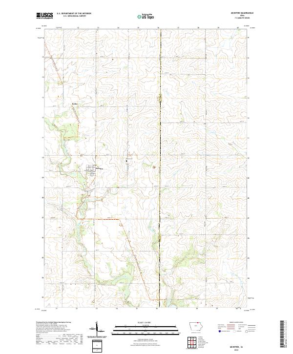 USGS Topographic Map – McIntire