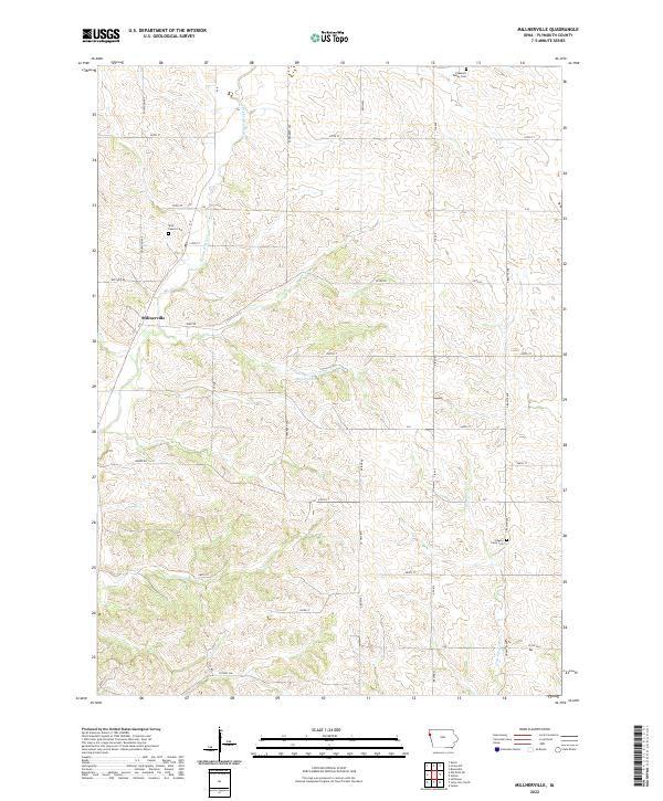 USGS Topographic Map – Millnerville