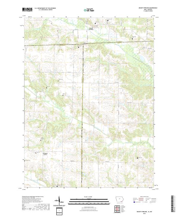 USGS Topographic Map – Mount Sterling
