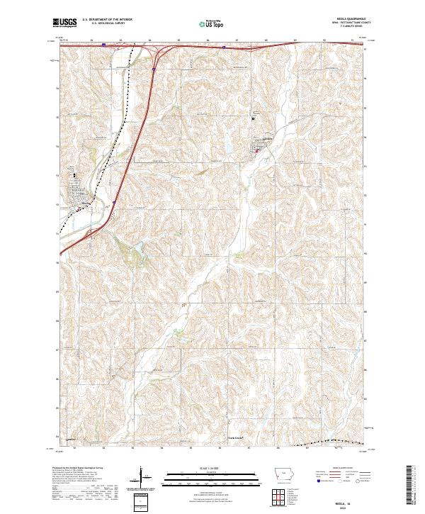 USGS Topographic Map – Neola