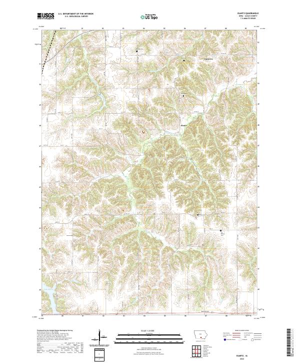 USGS Topographic Map – Olmitz
