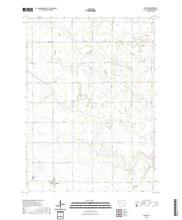 USGS Topographic Map – Palmer